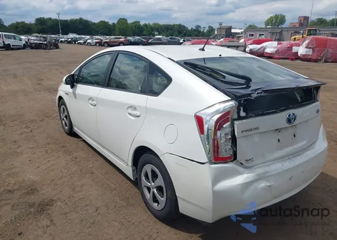 2012 Toyota Prius Two z USA, uszkodzony, nr VIN JTDKN3DU2C5486651